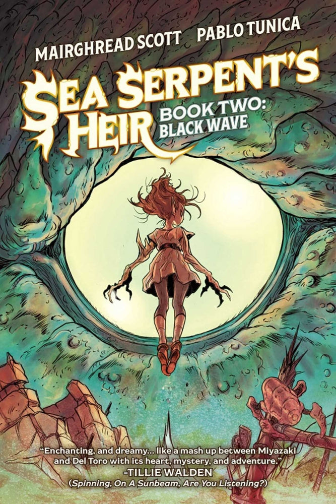 Book cover for Sea Serpent's Heir Book Two: Black Wave