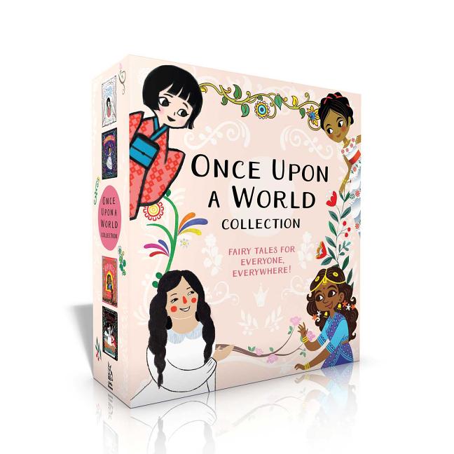 Book cover for Once Upon a World Collection (Boxed Set): Snow White; Cinderella; Rapunzel; The Princess and the Pea (Boxed Set)