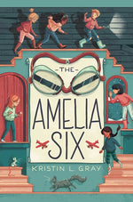 Book cover for The Amelia Six: An Amelia Earhart Mystery