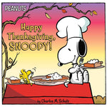 Book cover for Happy Thanksgiving, Snoopy!
