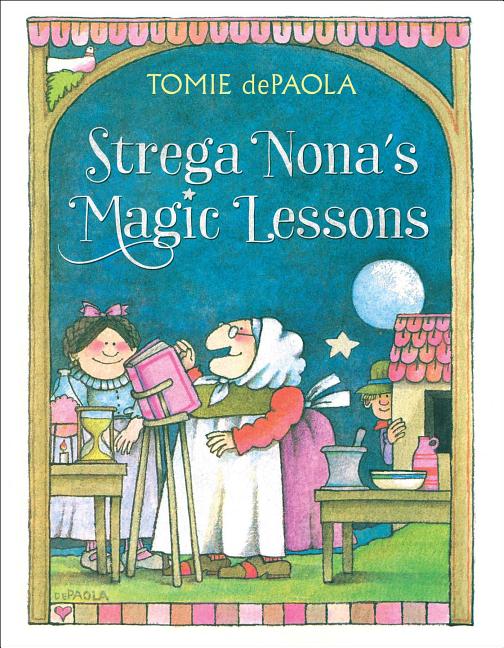 Book cover for Strega Nona's Magic Lessons (Reprint)