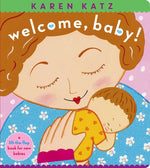 Book cover for Welcome, Baby!: A Lift-The-Flap Book for New Babies