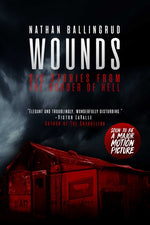 Book cover for Wounds: Six Stories from the Border of Hell