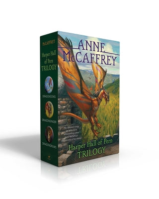 Book cover for Harper Hall of Pern Trilogy (Boxed Set): Dragonsong; Dragonsinger; Dragondrums