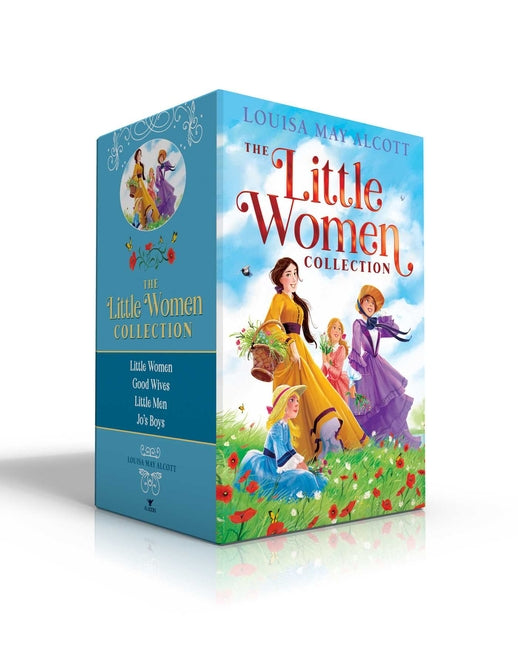 Book cover for Little Women Collection (Boxed Set): Little Women; Good Wives; Little Men; Jo's Boys