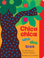 Book cover for Chica Chica Uno DOS Tres (Chicka Chicka 1 2 3)