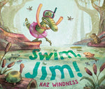 Book cover for Swim, Jim!