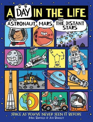 Book cover for A Day in the Life of an Astronaut, Mars, and the Distant Stars