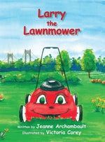 Book cover for Larry the Lawnmower