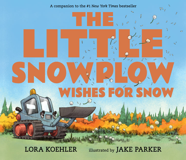 Book cover for Little Snowplow Wishes for Snow
