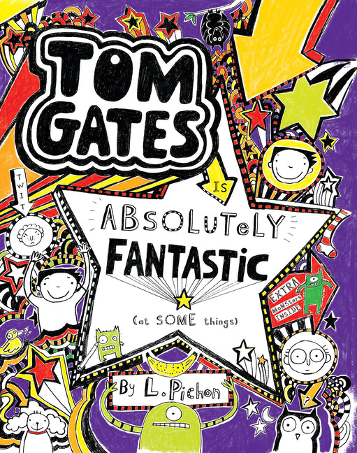 Book cover for Tom Gates Is Absolutely Fantastic (at Some Things)