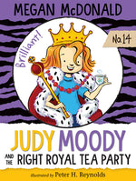 Book cover for Judy Moody and the Right Royal Tea Party