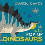 Book cover for My First Pop-Up Dinosaurs: 15 Incredible Pop-Ups