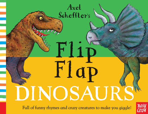 Book cover for Flip Flap Dinosaurs