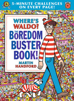 Book cover for Where's Waldo? the Boredom Buster Book: 5-Minute Challenges