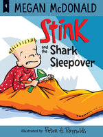 Book cover for Stink and the Shark Sleepover