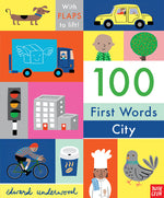 Book cover for 100 First Words: City