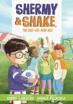 Book cover for Shermy and Shake, the Not-So-New Kid
