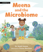 Book cover for Meena and the Microbiome