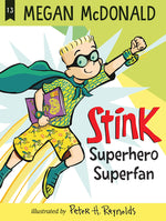 Book cover for Stink: Superhero Superfan