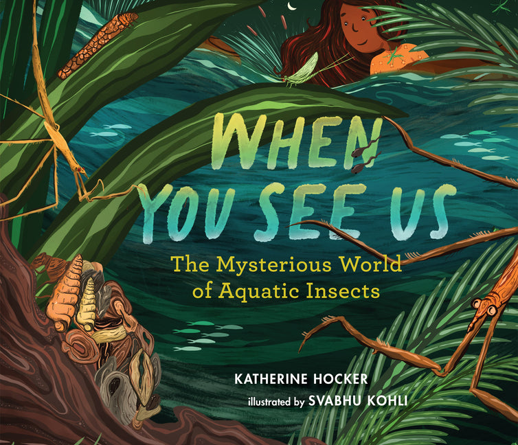Book cover for When You See Us: The Mysterious World of Aquatic Insects