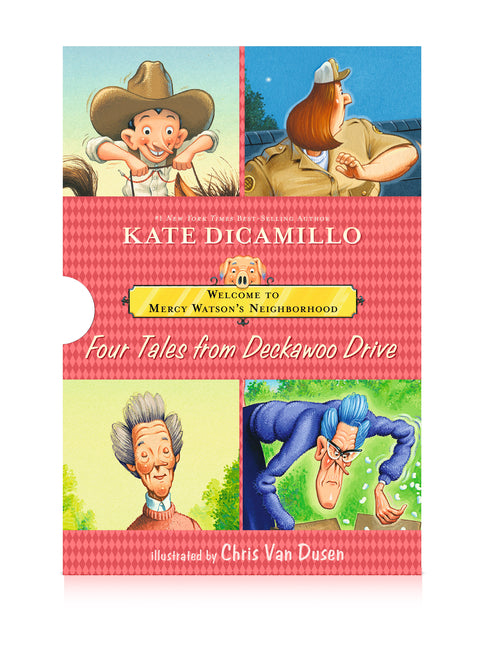 Book cover for Welcome to Mercy Watson's Neighborhood: Four Tales from Deckawoo Drive