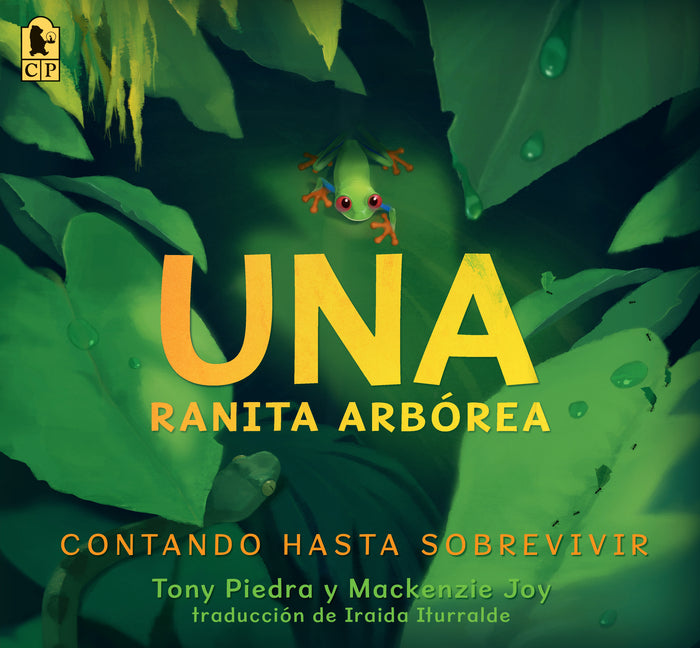 Book cover for Una Ranita Arbórea: Contando Hasta Sobrevivir