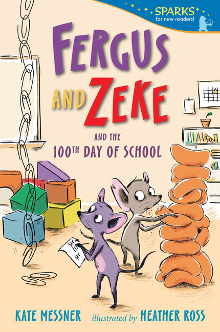 Book cover for Fergus and Zeke and the 100th Day of School