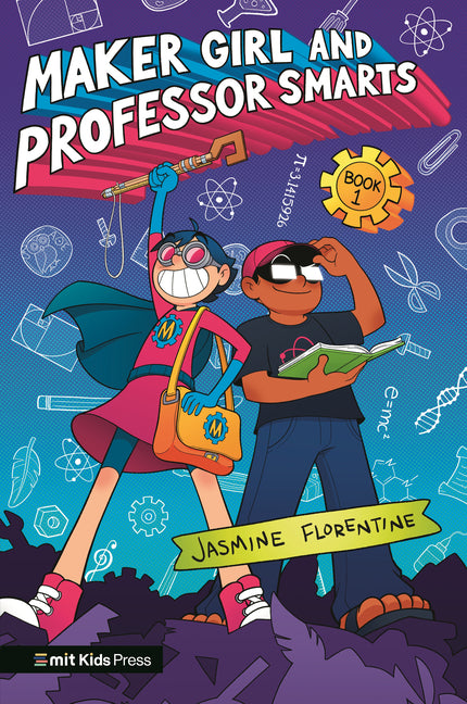 Book cover for Maker Girl and Professor Smarts