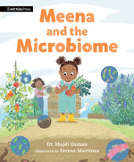 Book cover for Meena and the Microbiome