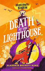 Book cover for Montgomery Bonbon: Death at the Lighthouse
