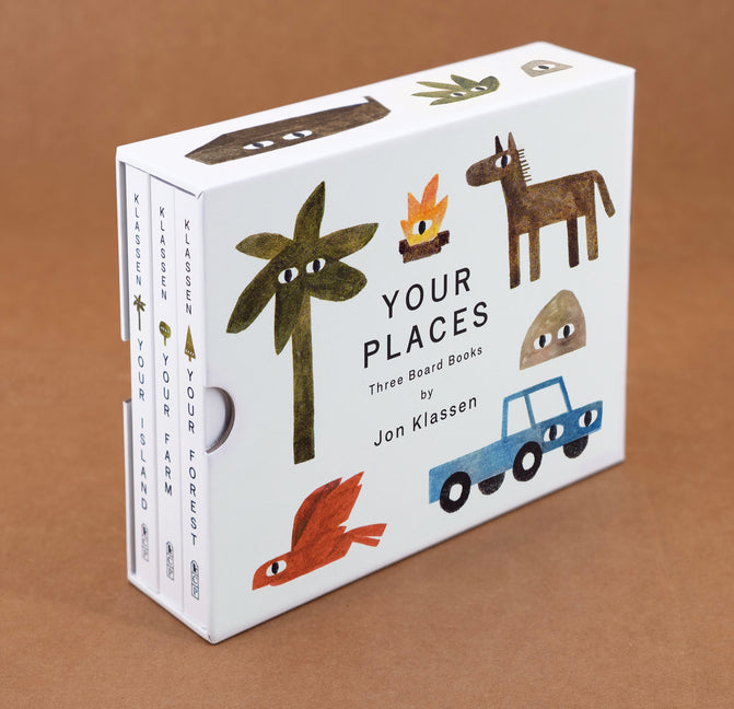 Book cover for Your Places Box Set: (Three Board Books for Babies and Toddlers about Safe Spaces, Comfort, and Imagination)