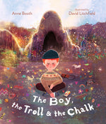 Book cover for Boy, the Troll, and the Chalk