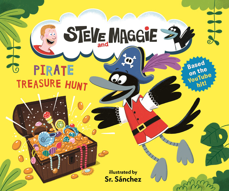 Book cover for Steve and Maggie: Pirate Treasure Hunt