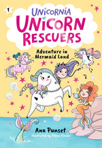 Book cover for Unicorn Rescuers: Adventure in Mermaid Land