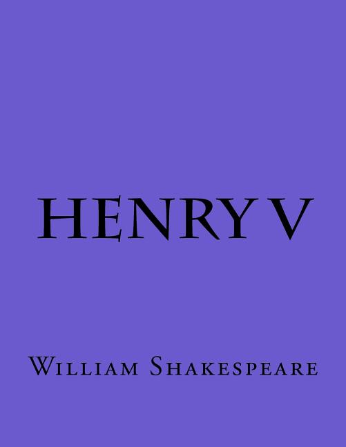 Book cover for Henry V