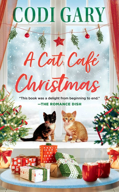 Book cover for Cat Cafe Christmas