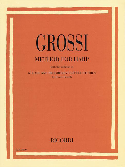 Book cover for Method for Harp: With 65 Easy & Progressive Little Studies