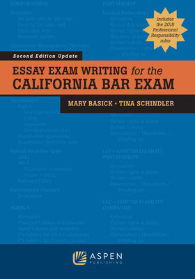 Book cover for Essay Exam Writing for the California Bar Exam