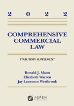 Book cover for Comprehensive Commercial Law: 2022 Statutory Supplement