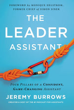 Book cover for The Leader Assistant: Four Pillars of a Confident, Game-Changing Assistant