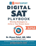 Book cover for Prep Expert Digital SAT Playbook: Winning Strategies to Achieve Your Dream Score