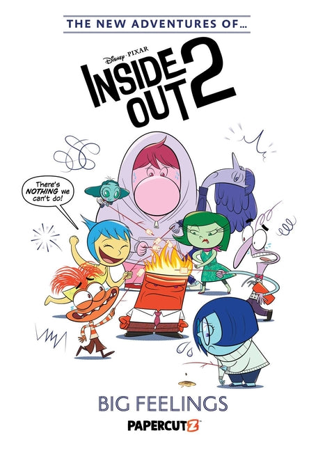 Book cover for New Adventures of Disney Pixar Inside Out 2 Vol. 1: Big Feelings