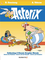 Book cover for Asterix Omnibus #2: Collects Asterix the Gladiator, Asterix and the Banquet, and Asterix and Cleopatra