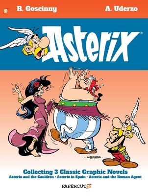 Book cover for Asterix Omnibus #5: Collecting Asterix and the Cauldron, Asterix in Spain, and Asterix and the Roman Agent