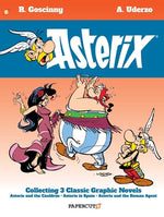 Book cover for Asterix Omnibus #5: Collecting Asterix and the Cauldron, Asterix in Spain, and Asterix and the Roman Agent
