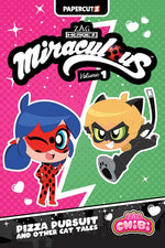 Book cover for Miraculous Chibi Vol. 1: Pizza Pursuit and Other Cat Tales (Not for Online)