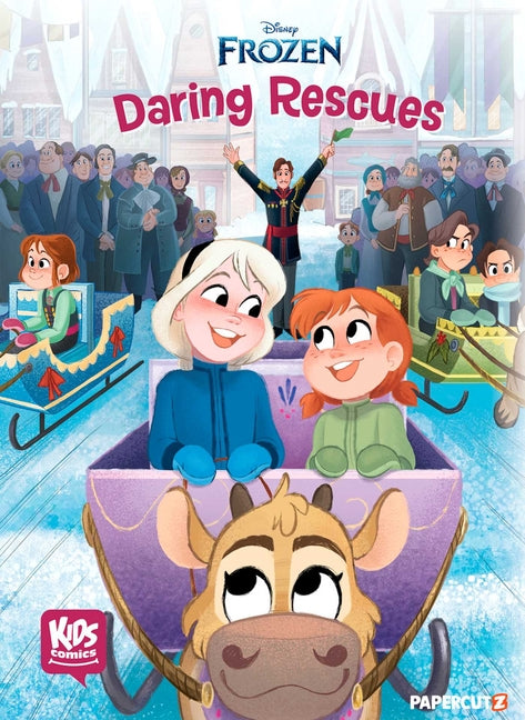 Book cover for Kids Comics: Frozen -- Daring Rescues