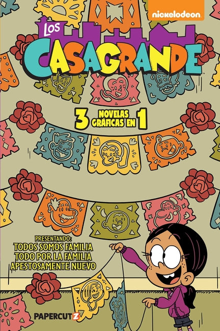 Book cover for Casagrandes 3 in 1 Vol. 1 (Spanish Language Edition)