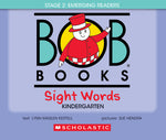 Book cover for Bob Books - Sight Words Kindergarten Hardcover Bind-Up Phonics, Ages 4 and Up, Kindergarten (Stage 2: Emerging Reader)